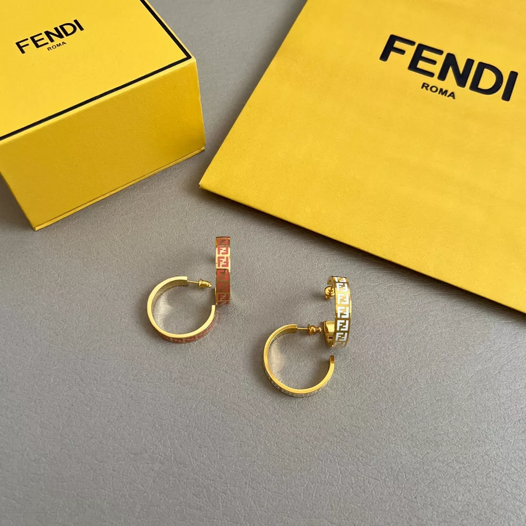 fendi boucles doreilles pour unisexe s_12b07b01